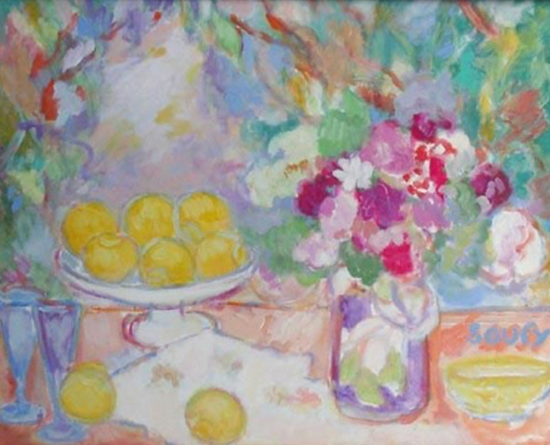 Remembering Hassen Soufy: “La Femme à la Rose” at Galerie Saladin
