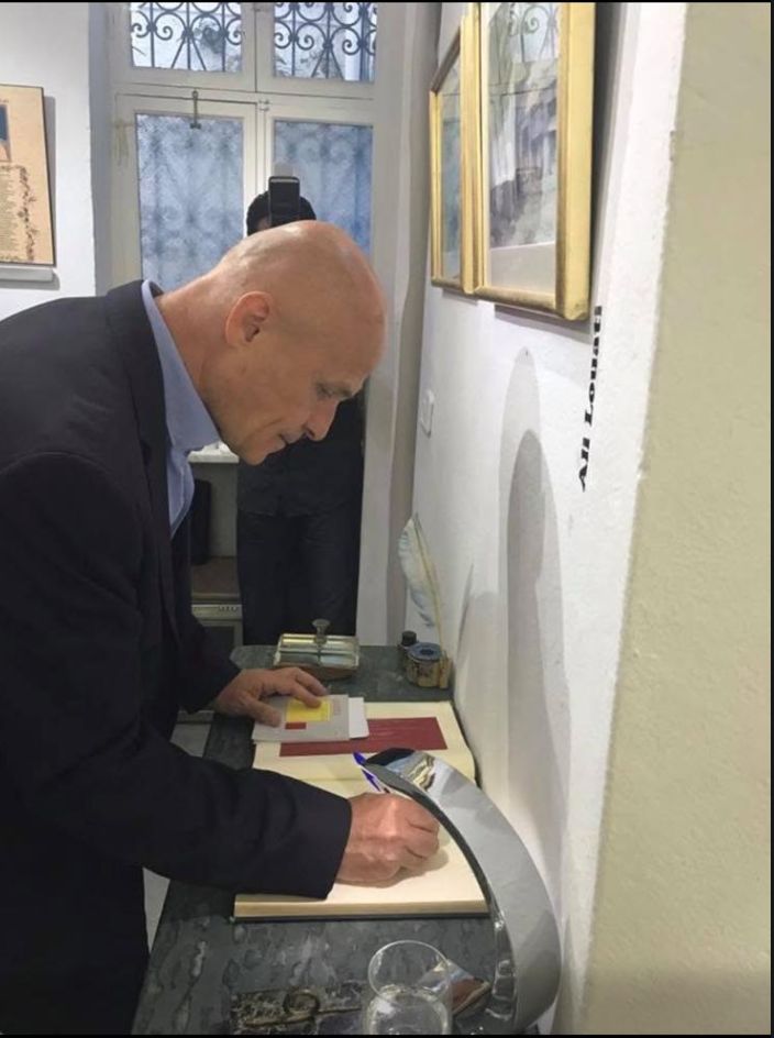 A Memorable Visit: Ambassador Olivier Poivre d’Arvor at Galerie Saladin