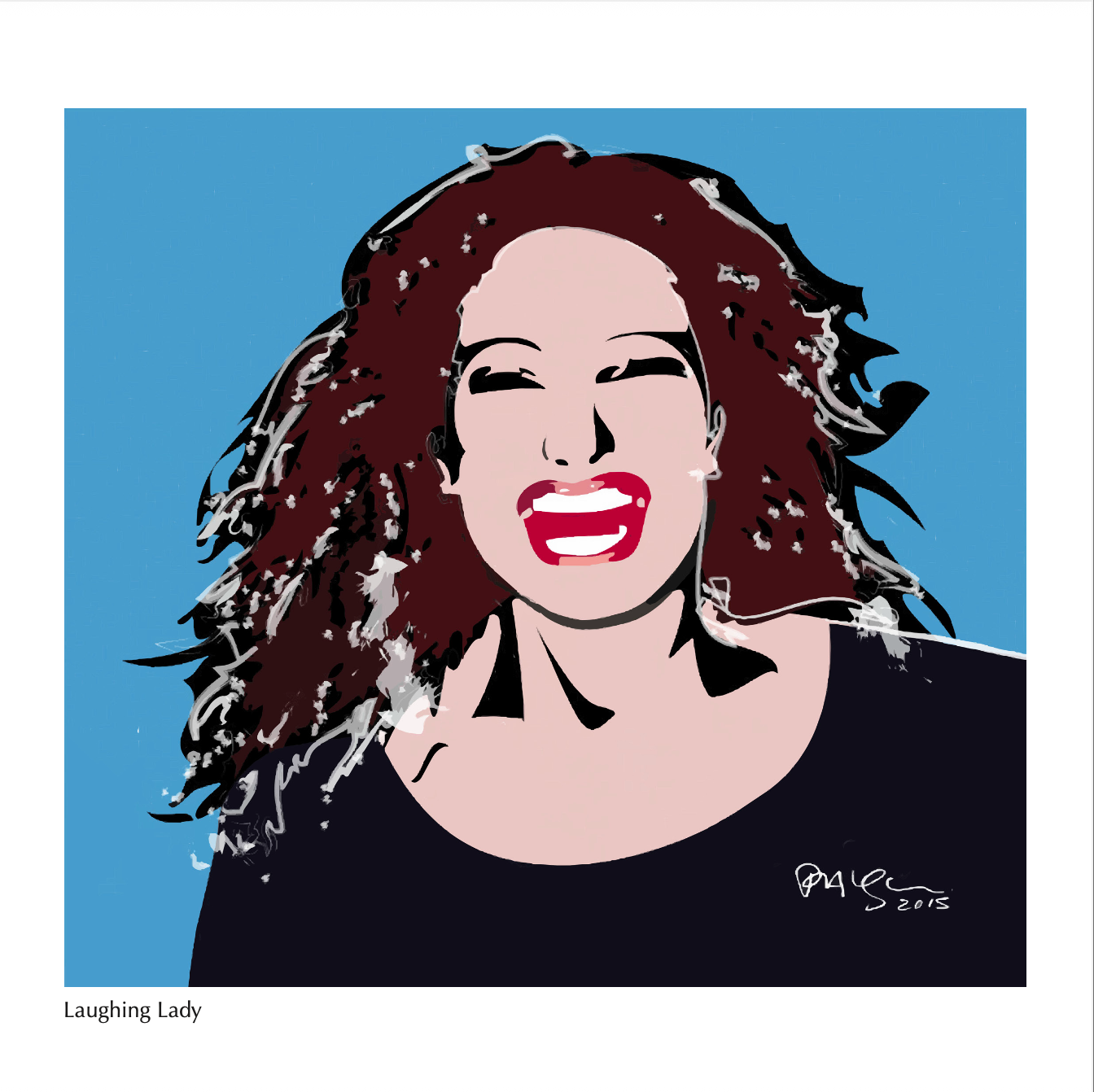 Laughing Lady - Paul Vaughan