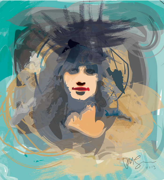 Gothic Girl - Paul Vaughan