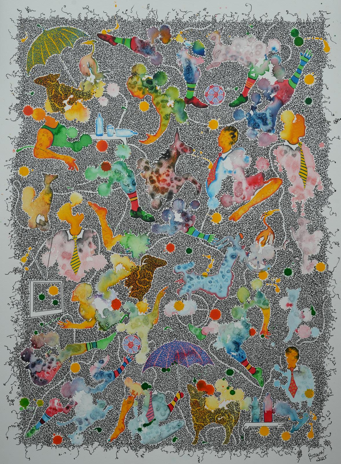 Gribouillage - Elkemel Bzaow